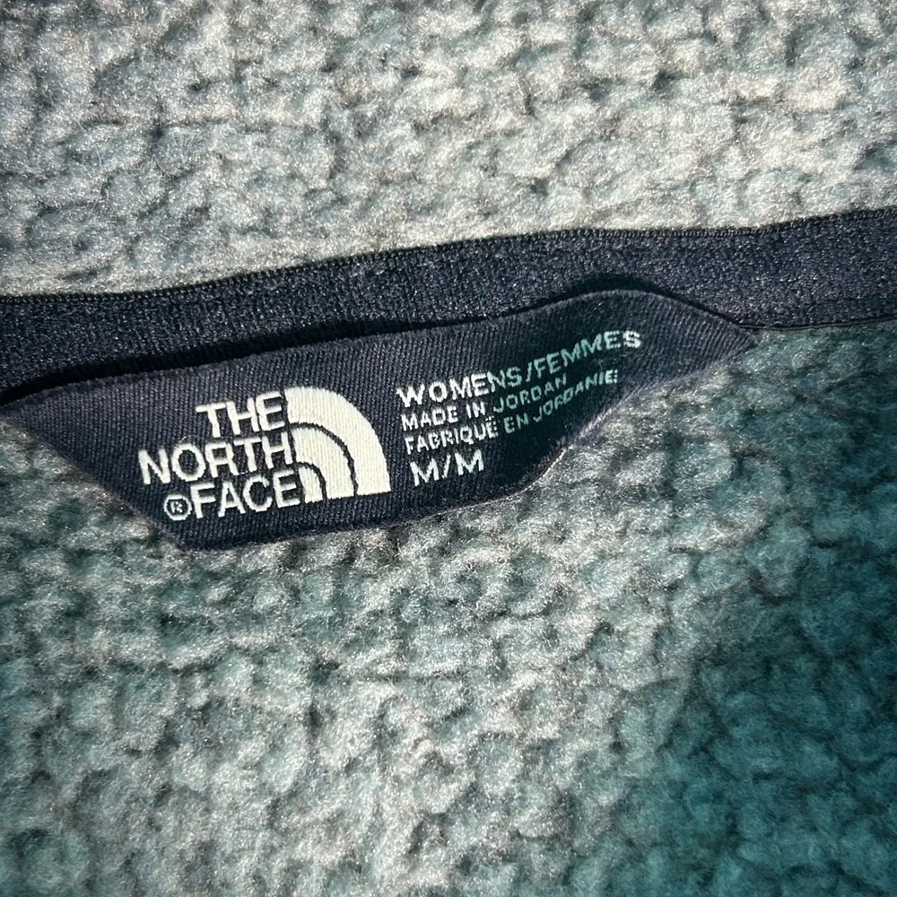 🌸The North Face Crescent Hoodie blue ombre plaid - Picture 5 of 10